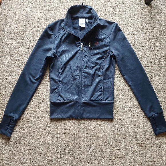 Women's XS Adidas Zip Up Jacket - Picture 2 of 9